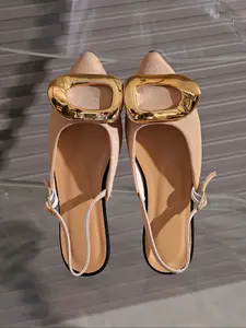 Women's Rekayla Mules Adjustable Strap Pointed Toe Backless Loafers, Comfortable Trendy Daily Wear, Versatile Fashion Shoes Footwear