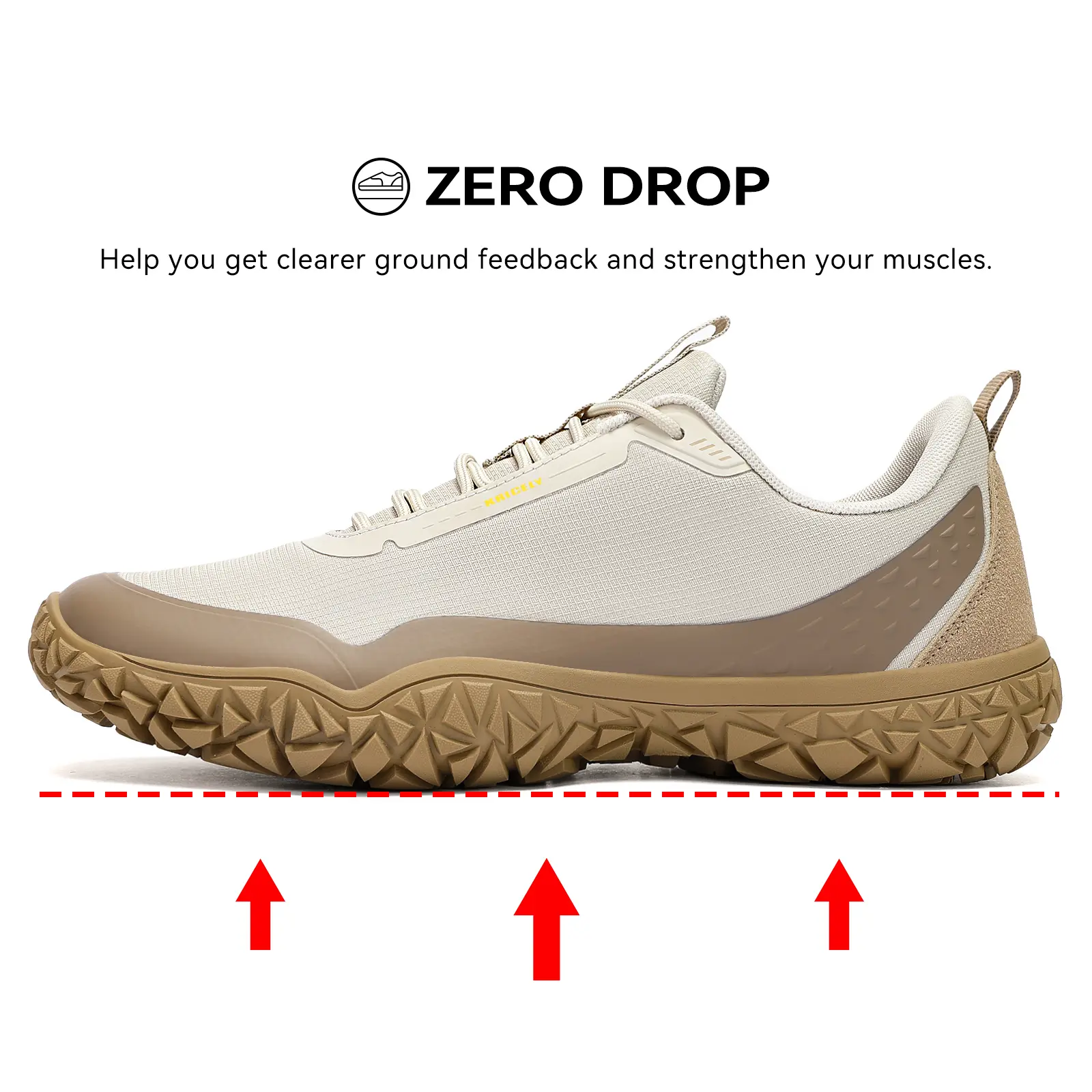 Barefoot Shoes Men Comfortable Zero Drop Trail Running Shoes Non-Slip Minimalist Gym Shoe Mens Weightlifting Cross Training Sneakers, Sports Shoes, Running Athletic Shoes