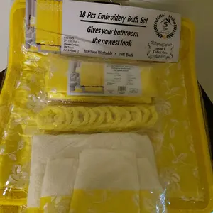 18 pcs  Embroidery Both Set