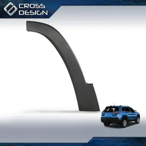CROSSDESIGN Rear Right Wheel Fender Flare Molding 68315998AC Fit For 2019-2023 Jeep Cherokee