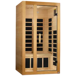 GoldenDesign DYN-6119-01 Elite Dynamic "Gracia" 1-2 Person Ultra Low EMF FAR IR Sauna (New)