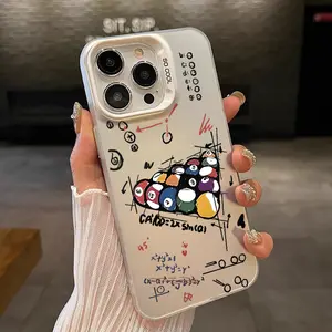Billiard Case for iPhone17/ 16 15 14 Pro Max 13 12 11 XR XS Plus Shockproof Drop Protection Durable PC Smartphone Cover