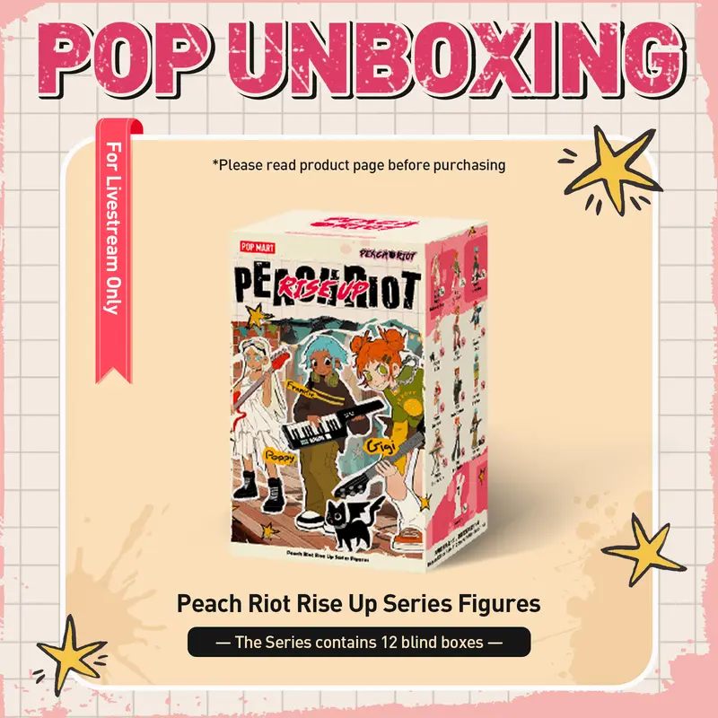 unboxing - Peach Riot Rise Up Series Figures