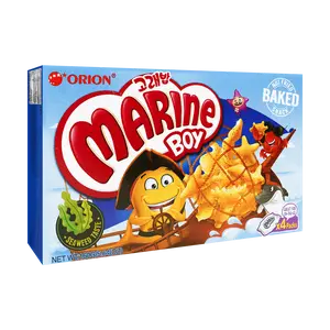 ORION Korean Crispy Fish Snack Cookies Seaweed Flavor 160g Jennie Recommended