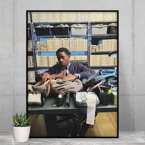 Franklin Saint Snowfall Damson Idris Poster