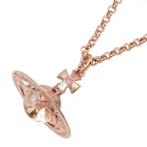 Pre-owned vivienne westwood Brass Small Leather Goods Necklace