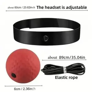 Boxing Reflex Ball with Adjustable Headband and String for Enhanced Reaction Training Gift for Boyfriends