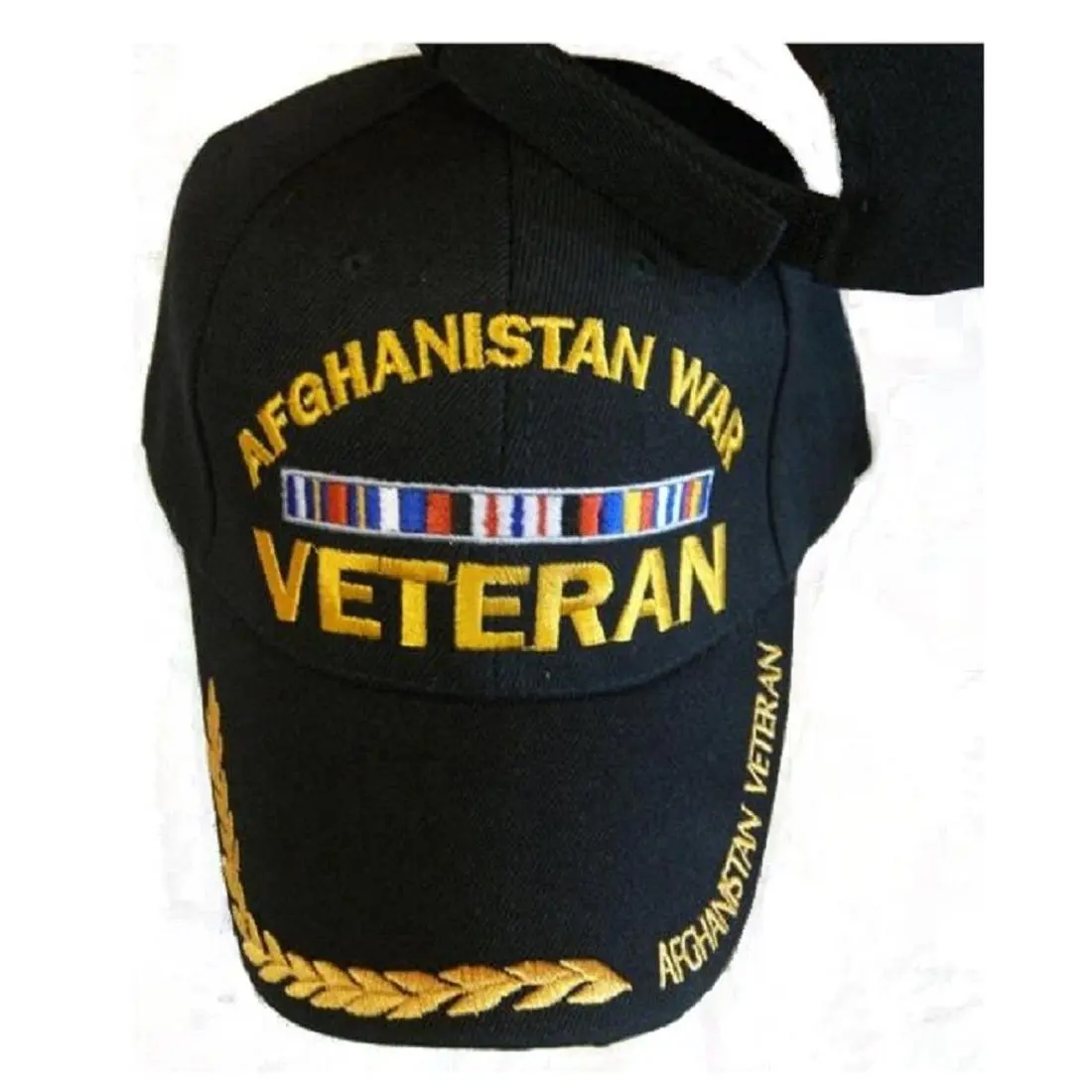CrazyCoolBuys Afghanistan War Veteran Baseball Style Embrodered Hat Ball Cap Usa Vet Iraq