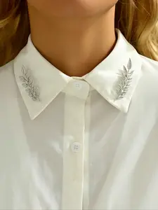 Metal Wheat Bunch Brooch Pin Set, Casual Unisex Lapel Pins for All Seasons, Stylish Shirt Collar Accessories for Men & Women, Fashion Accessory