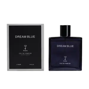 Dream Blue Eau De Parfum Men 100ml Ocean Fresh Scent Premium Aromatic Woody Fragrance for Him Bold Arabian Perfume Luxurious Valentine's DayToytoytoy