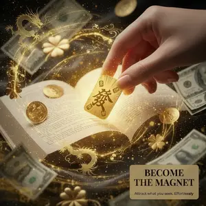 Lucky FA Manifestation Card, Eastern Feng Shui Amulet, Custom Holographic Positive Energy Good Vibes Card