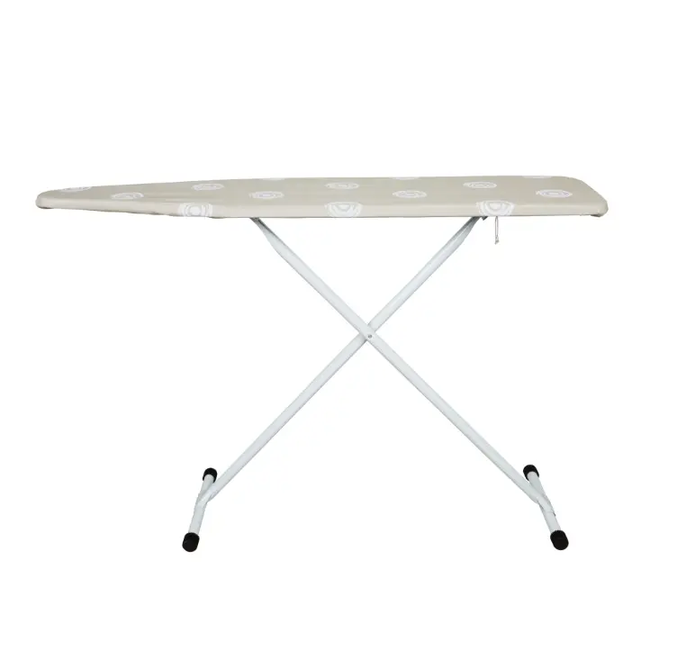 T-Leg Ironing Board with Pad and Cover - Versatile Design for Home Use