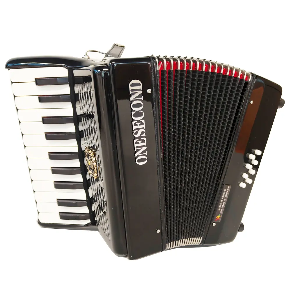 Accordion -22 key 8 bass, professional and beginner keyboard accordion, with adjustable shoulder straps and backpack