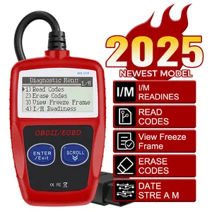 Car Diagnostic Tools Auto Accessories 16 Pin Digital Display Fault Code Clear OBD 2 Scanner OBD2 Code Reader Universal Version Professional OBDII CAN Diagnostic Scan Tool for All Vehicles After 1996【2025 New Upgraded 】 Father's Day gift