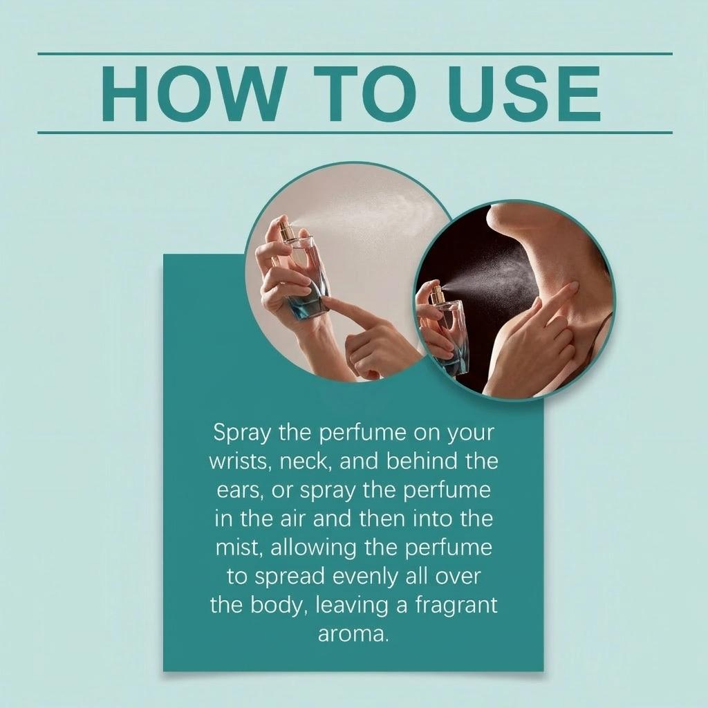 Cupid Blue Cologne Spray - Fresh Citrus Amber Fragrance, Long-Lasting Light Scent, Portable Everyday Perfume sweet Eau de Parfum natural long-lasting fragrance fruity gourmand fragrance daily