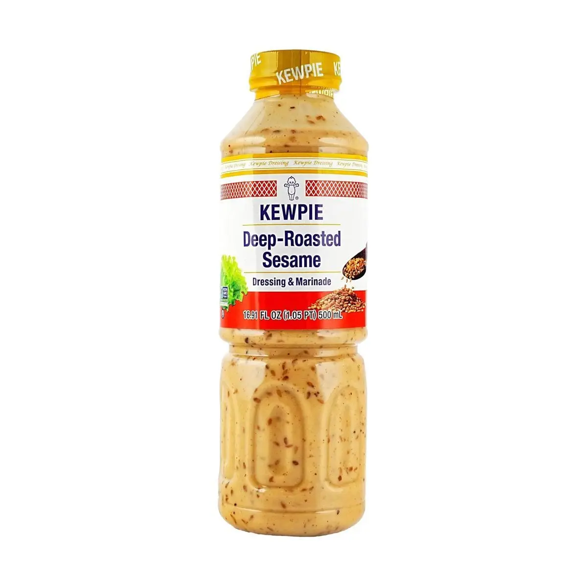 KEWPIE Roasted Sesame Dressing 500ml - Authentic Japanese Sukiyaki Sauce & Salad Dressing, #1 Seller in Asia, BTS J-Hope's Favorite