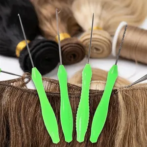 Multifunctional 4-Piece Carp Fishing Rig Kit: Bait Needle, Anti-Slip Handle, Threader for Easy Bait Penetration. Portable Professional Tackle Accessories, Fishing Supplies, Fishing Equipment for Freshwater Fishing Gear.