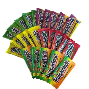 Pulparindo De La Rosa Hot and salted Tamarind Pulp Candy 25 pieces mix  Net wt 10-oz