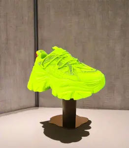 Neon Yellow Sneakers