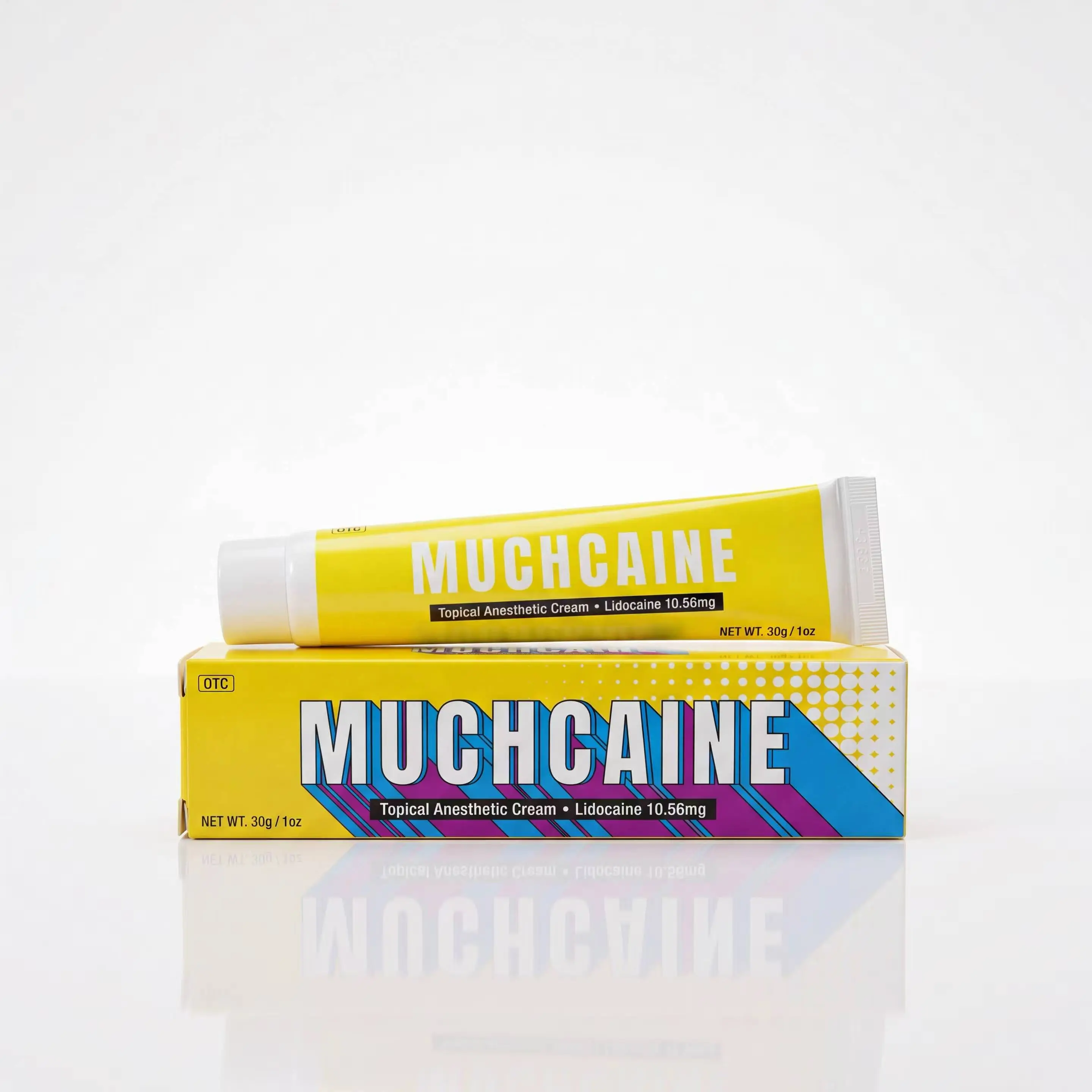 Muchcaine 10.56% Numbing Cream, Topical Skin Comfort Cream for Beauty Care, External Use Only