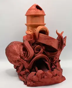 Kraken Dice Tower – 3D Printed Fantasy Gaming Accessory for RPG &amp; Tabletop