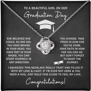 FG Family Gift Mall Graduation Gifts for Her, Graduation 2024, Best Gifts for High School Seniors, Graduation Gifts for Girls, High School Graduation Gifts, College Graduation Gifts for Women, Daughter Necklace, Graduation Jewelry Necklace