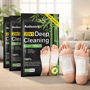 10/20/40Pcs Natural Foot Detox Patches | Herbal Blend for Deep Cleansing & Daily Relaxation Care