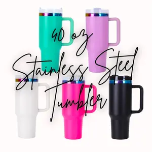40 oz Stainless Steel Tumbler