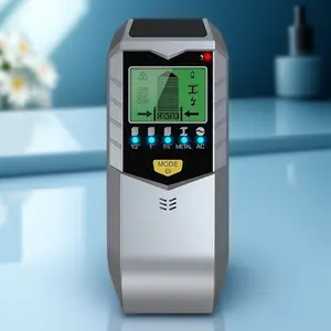 5-in-1 High Precision Wall Scanner: Metal, Wire & Pipe Detector with Multi-Mode Depth Sensor, LCD Display - Portable Home Improvement Tool for Real-Time Positioning, DIY Renovation & Building Inspection