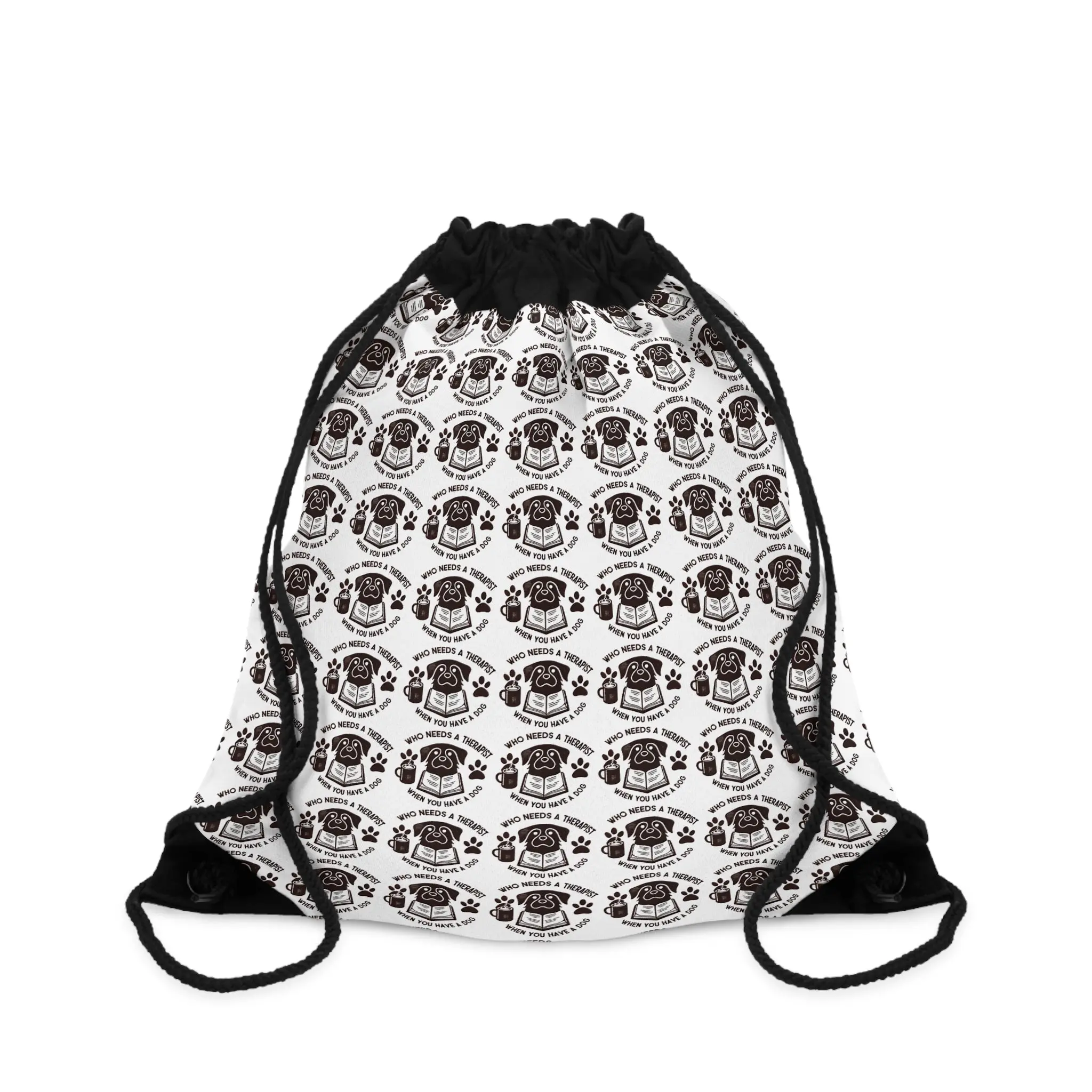 Vintage Skull Pattern Drawstring Bag - Perfect for Festivals and Everyday Use