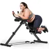 RELIFE Abdominal Muscle Trainer - Adjustable Steel-Frame Foldable Ab Training Tool, Ergonomic Design to Ease Back Pressure, Resistance Bands, LCD Monitor, 2-Slope Adjust, Portable Home Gym Tummy Exercise Equipment for Home Workouts
