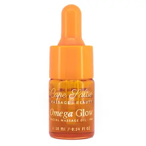 "Nourish" Omega Glow Facial Massage Oil - PM , 10ml. — Pumpkin Seed Oil • Flaxseed Oil • Organic Avocado Oil