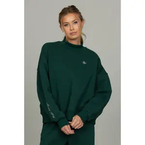 Hunter Green Prep Mock Neck Hunter Green Prep Mock Neck