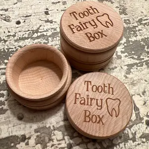 Tooth Fairy Wooden Box