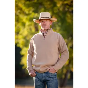 Merino Tan Wool Sweater