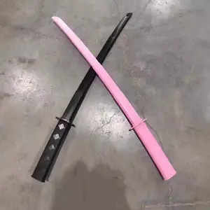 Plastic Expandable Samurai Sword, 3D Printed Telescopic Katana Toy, Role Play Costume Accessory, Party Prop, Novelty Decorative Weapon, Safe Gift for Kids and Adults, Not for Cutting