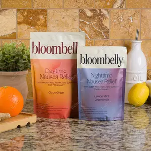 Complete Nausea Relief with B6 and Electrolytes for Hydration Support for Pregnancy - Citrus Ginger & Lemon Mint Formulas