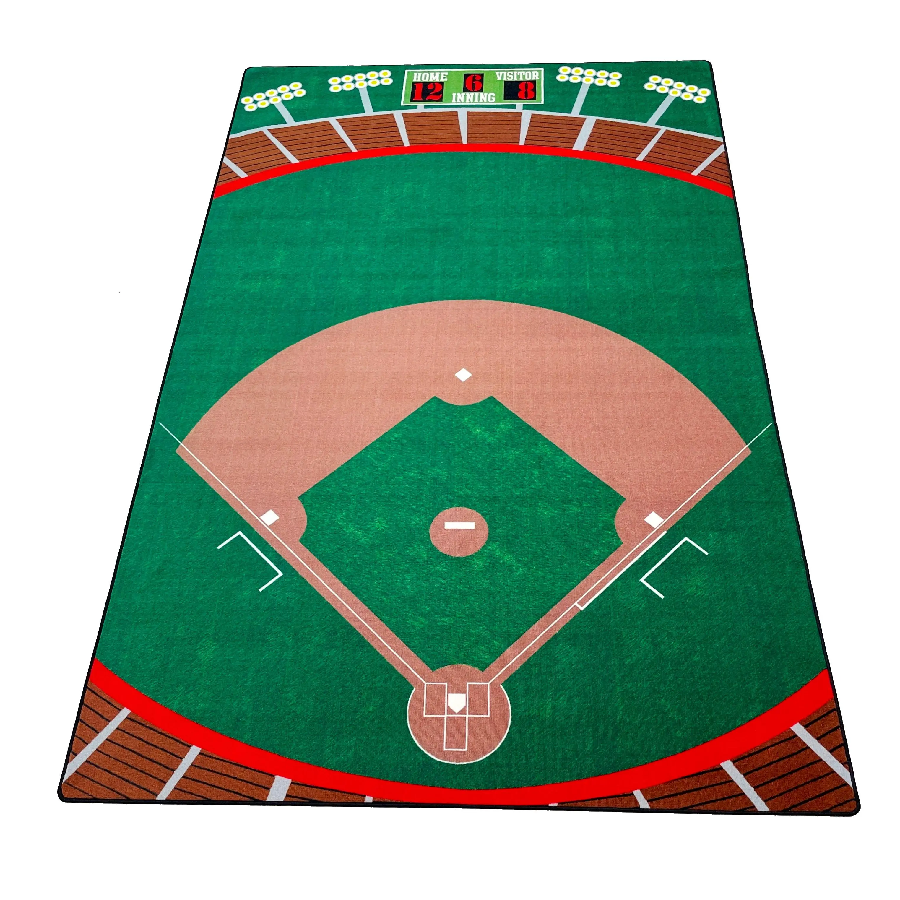 Baseball Stadium Rug