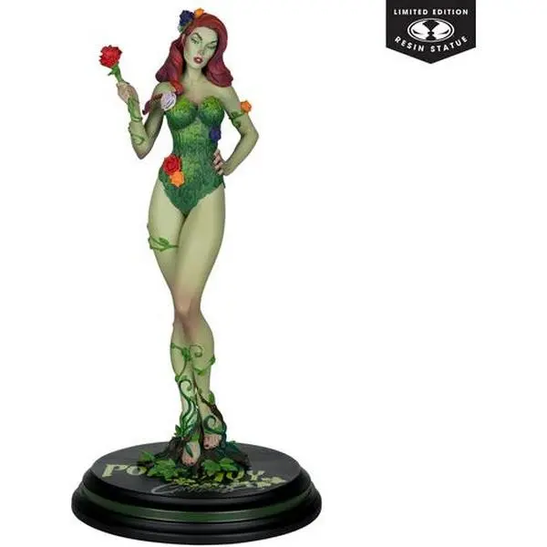 DC Direct DC Cover Girls Poison Ivy by J. Scott Campbell 1/8 Scale Polyresin Statue, 9.5 Inches Tall Collectible for Collectors, Hand-Numbered Figurine, 9.5” Tall