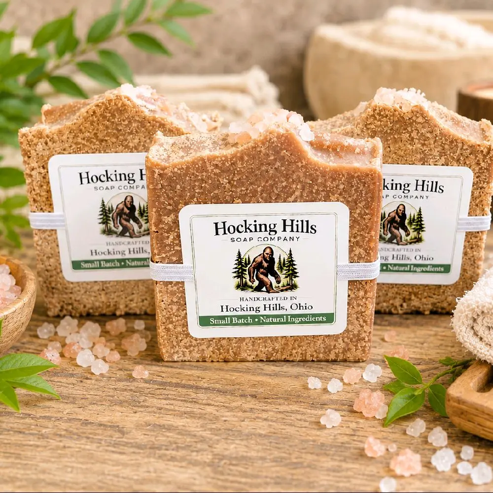 Salt Cave Spa Soap – Handmade Spa-Inspired Cold Process Soap with Himalayan Salt, Coconut Milk, Aloe Vera Juice & Rose Clay