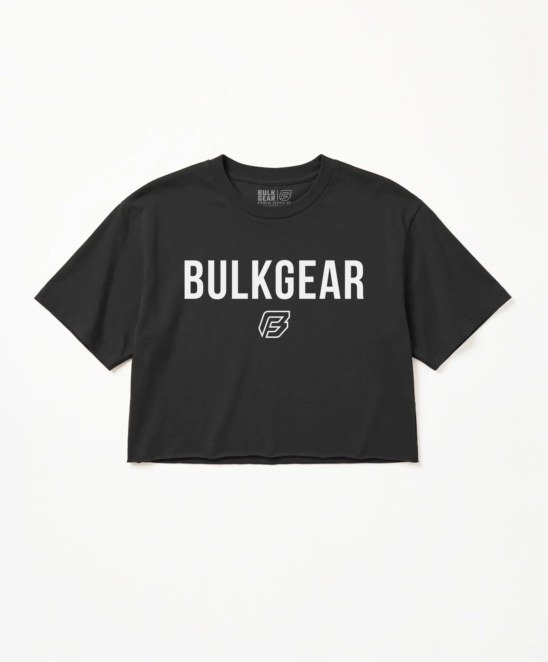 "LOGOMARK" Crop Top (BLACK)