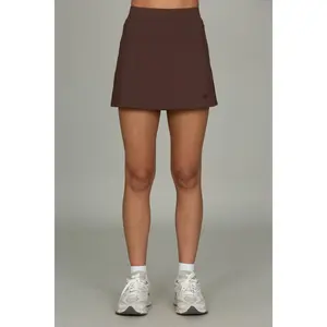 Chocolate MotionCloud A-Line Skirt