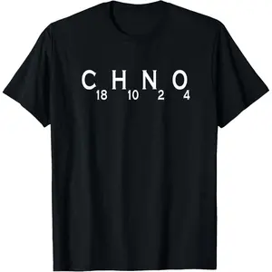 100%cotton Melanin Molecular formula shirt T-Shirt