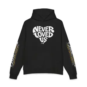 Never Loved Us Signature Hoodie | NLU Worldwide