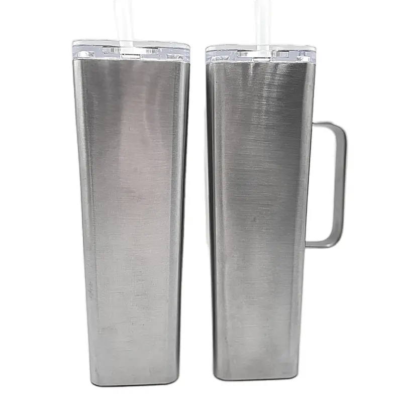 Tumblerpoxy Boxy Tumblers 2Pack Square Stainless Steel Insulated Drinkware  - TikTok Shop
