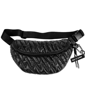 Kiki PWR Caracas Fanny Pack | Glossy Black