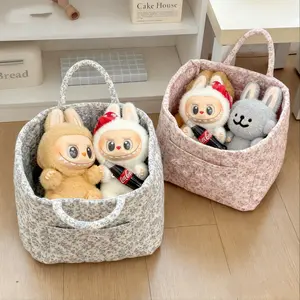 Foldable Storage Basket for Home Use, High-Quality Fabric Core, Ideal for Clothes, Cosmetics & Books, Essential Organizer
