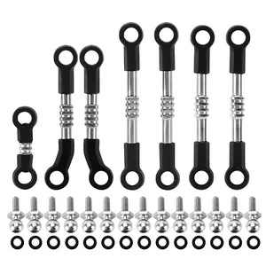 INJORA Adjustable Stainless Steel Links Set for Losi Micro-B Micro-T