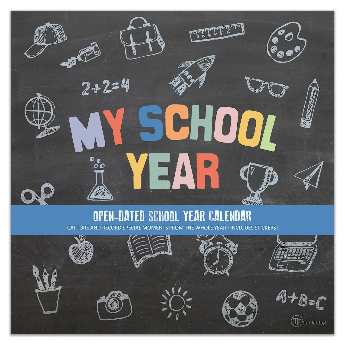 My School Year Open Dated Keepsake Wall Calendar