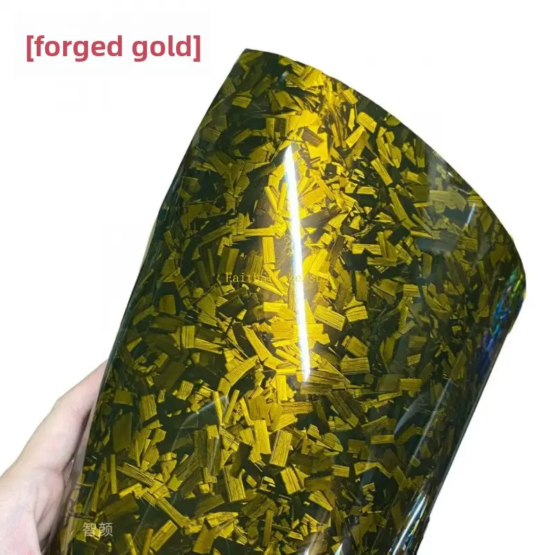 Super Bright Flower Carbon Gold